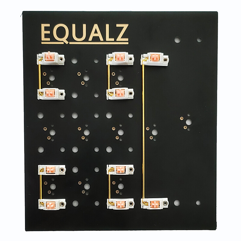 华艺外设 Equalz耳朵V3螺丝卫星轴PCB客制化定做手工调校机械键盘