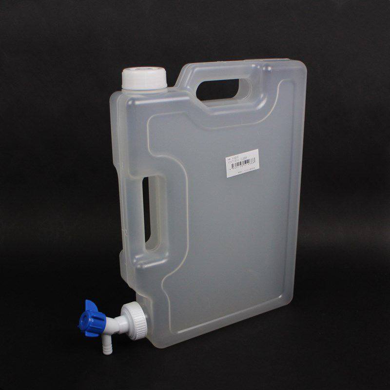 塑料方桶户外车载家用放水桶3 5 10L实验室龙头瓶蒸馏水筒PP食品