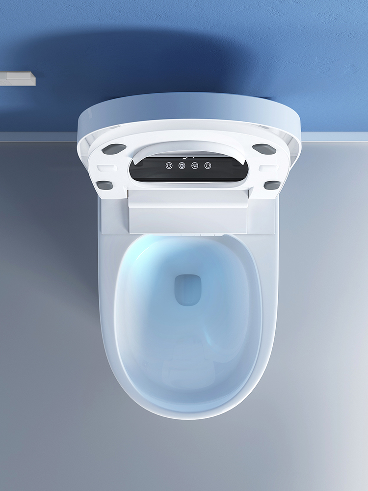 潮洁智能马桶全自动泡沫盾坐便器一体式无水压限制电动防溅水坐厕