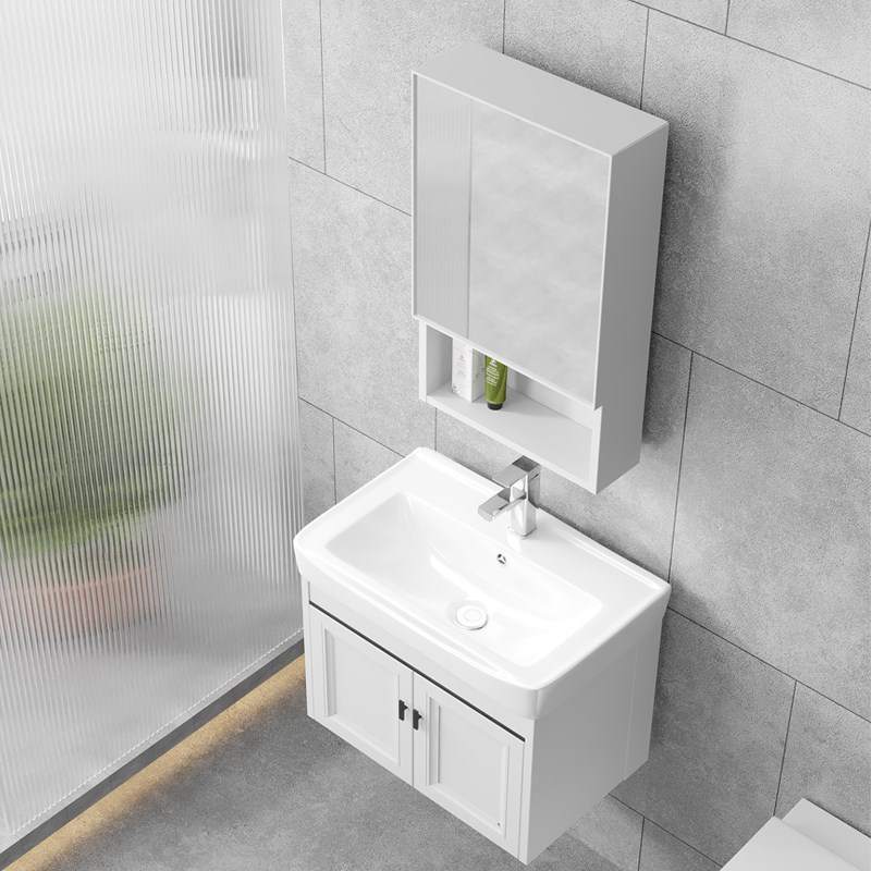小户型浴室柜卫生间尺寸窄长型洗手池洗脸盆洗手盆柜小组合洗漱。