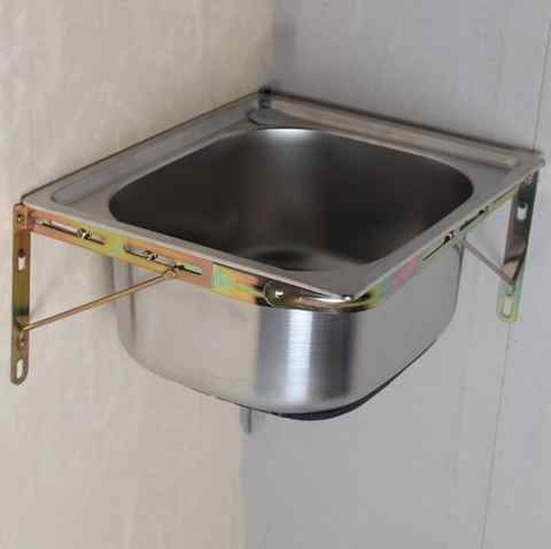 不锈钢厨房小号简易水池水槽单槽单盆洗菜盆洗碗池带落地支架包邮