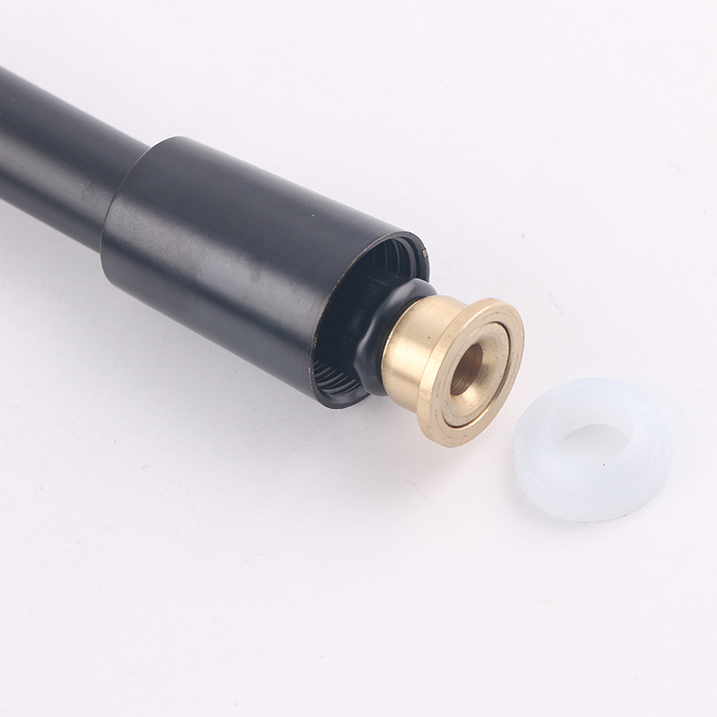 黑色PVC淋浴软管花洒卫浴软管金属配件淋浴软管热水器加厚软管