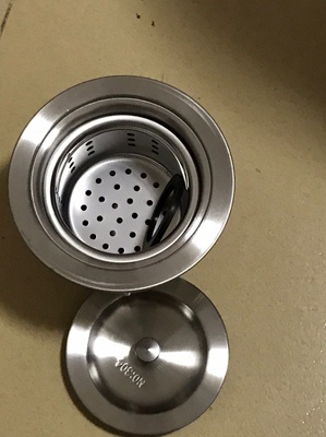 厨房洗菜盆水槽盖子通用下水器配件堵水盖洗碗槽池堵水塞提篮套装