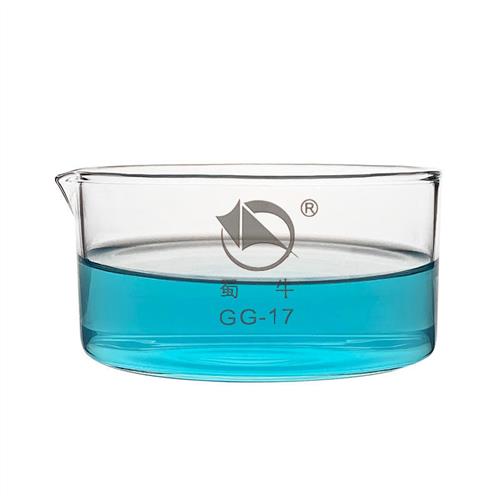 蜀牛 玻璃结晶皿 耐高温水槽 具嘴的平底结晶皿 GG-17 50/60/70/8