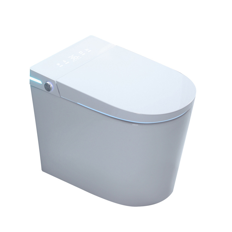 小尺寸智能马桶自动杀菌座厕家用即热虹吸小户型无水压限制坐便器