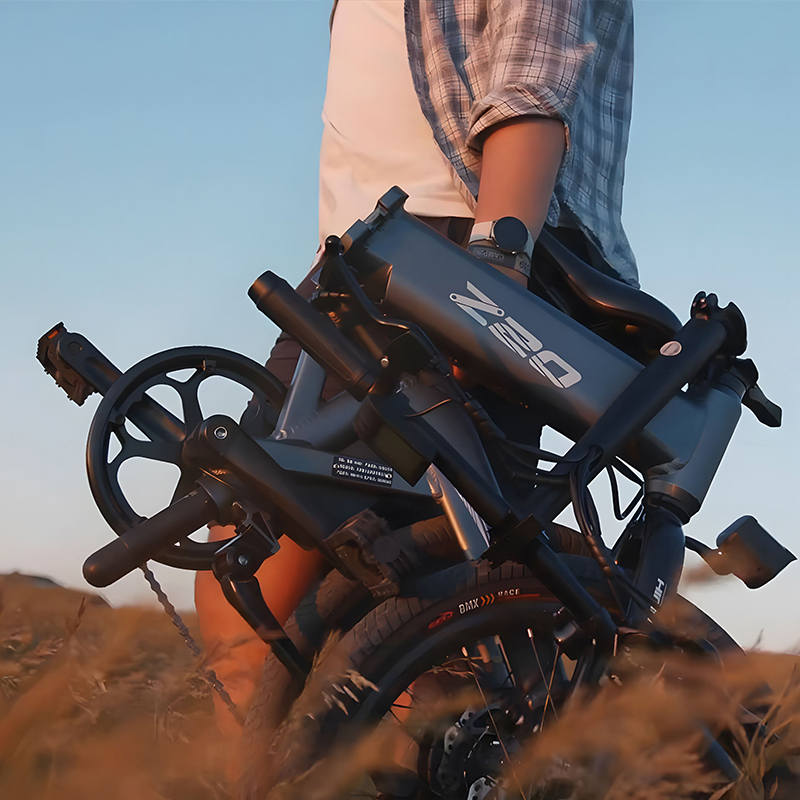 Z20电助力折叠自行车便携家用锂电池代步男女电动车