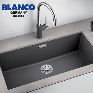 BLANCO. SUBLINE 800-U石英石水槽厨房洗菜盆花岗岩洗碗单槽