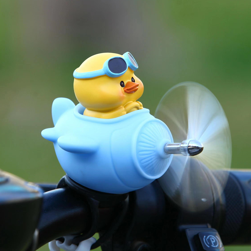 风车小鸭子电动车装饰电瓶摩托车装饰小配件可爱摆件自行车小配饰