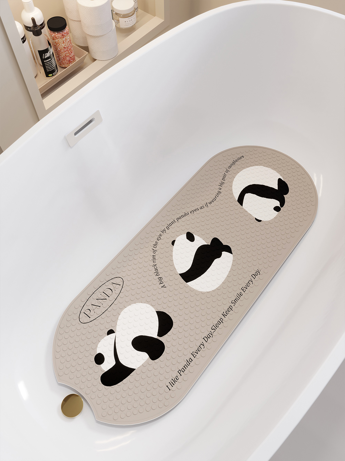 PVC浴室防滑地垫卫生间免洗可擦吸盘垫家用儿童洗澡浴缸按摩脚垫