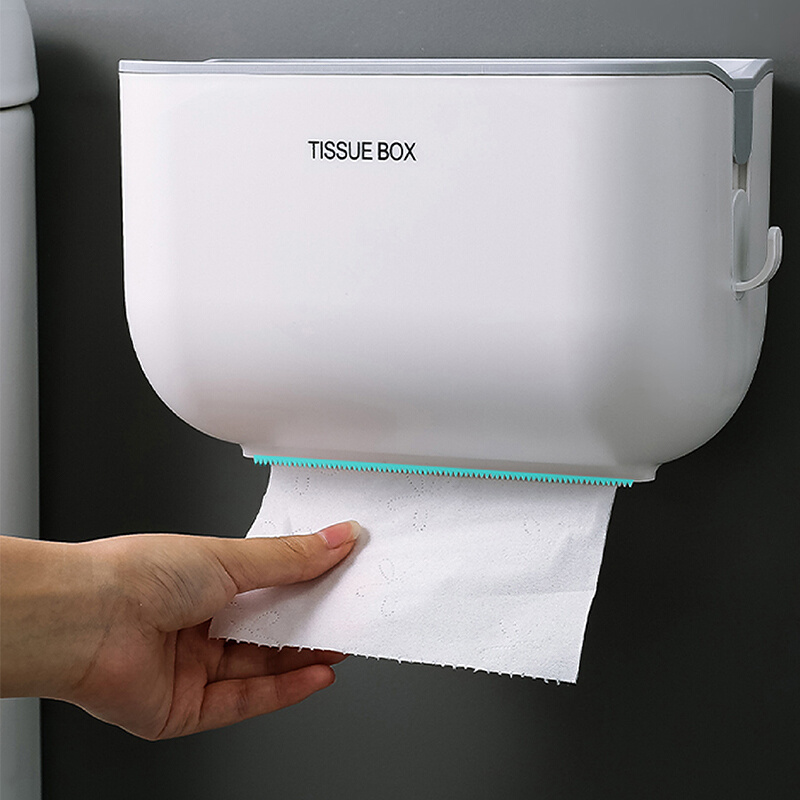 纸巾盒卫生间厕所客厅擦手纸卷纸洗手间壁挂式家用摆件浴室抽纸盒