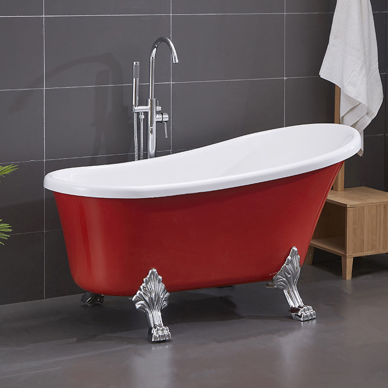 浴缸居家家用亚克力成人独立式网红欧式贵妃小户型浴盆