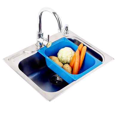 MOEN摩恩卫浴 水槽配件塑料沥水篮 厨房滤水篮沥水架洗菜篮 54515