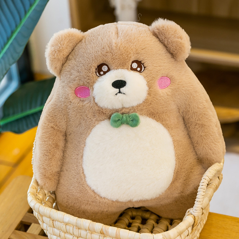 EHOZV 小熊玩具毛绒娃娃创意可爱泰迪熊玩偶公仔抱抱熊生日礼物