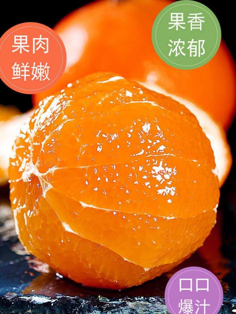 【精品青见果冻橙】四川爱媛38号果冻橙子姐妹款桔子橘子新鲜水果