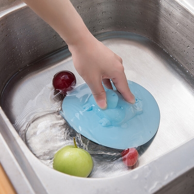 厨房水池塞子卫生间水槽下水道防臭神器防虫地漏盖洗手盆水塞堵漏