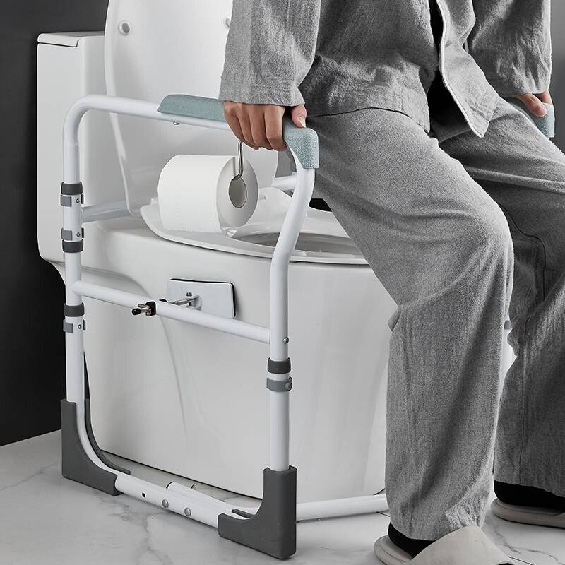 马桶扶手架子老人安全卫生间老年人助力起身器厕所坐便免打孔家用