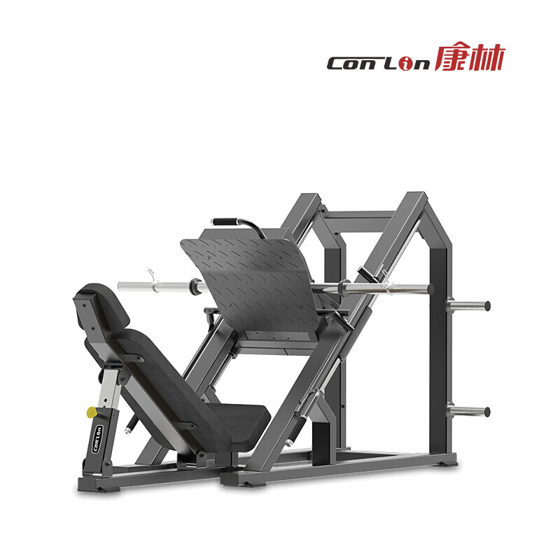 康林FB8022商用卧式腿部推蹬健身房挂片式倒蹬机力量训练健身器材