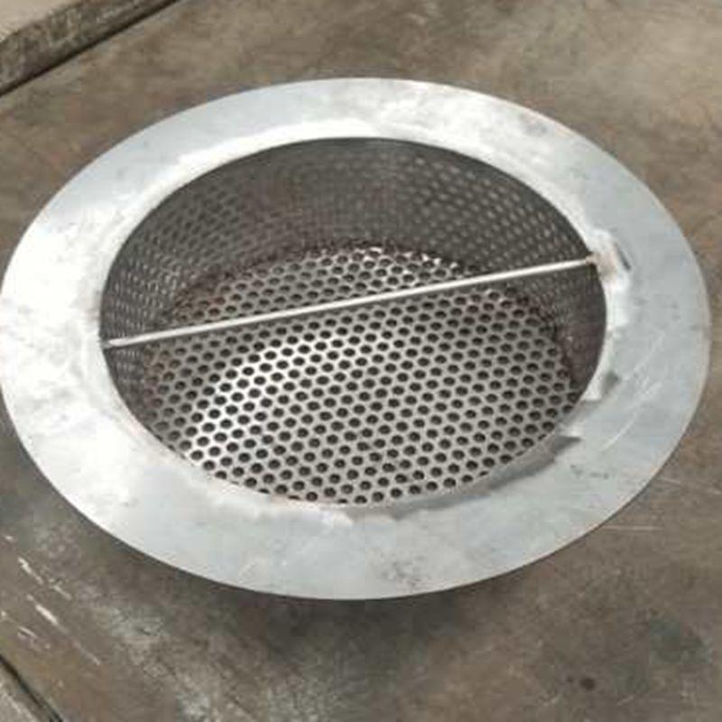 304不锈钢过滤筒冲孔板饭店厨房下水道排水沟水槽地沟管道防鼠网
