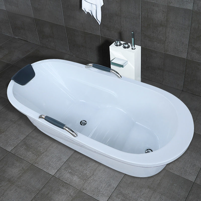 网红亚克力浴缸家用小户型免安装可移动独立式成人用会所环保泡澡