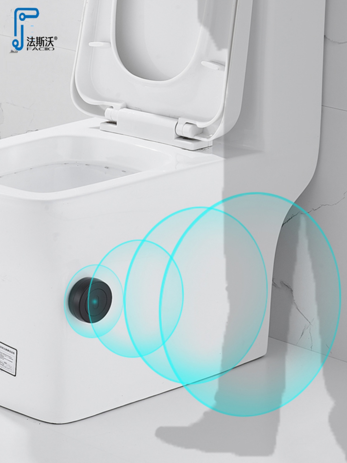 马桶感应冲水器智能红外卫生间厕所家用大小便自动冲水坐便器配件