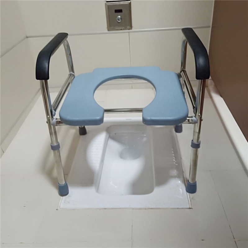 蹲便椅子加粗移动坐便残疾人不锈钢孕妇坐便器凳老人马桶坐便架子