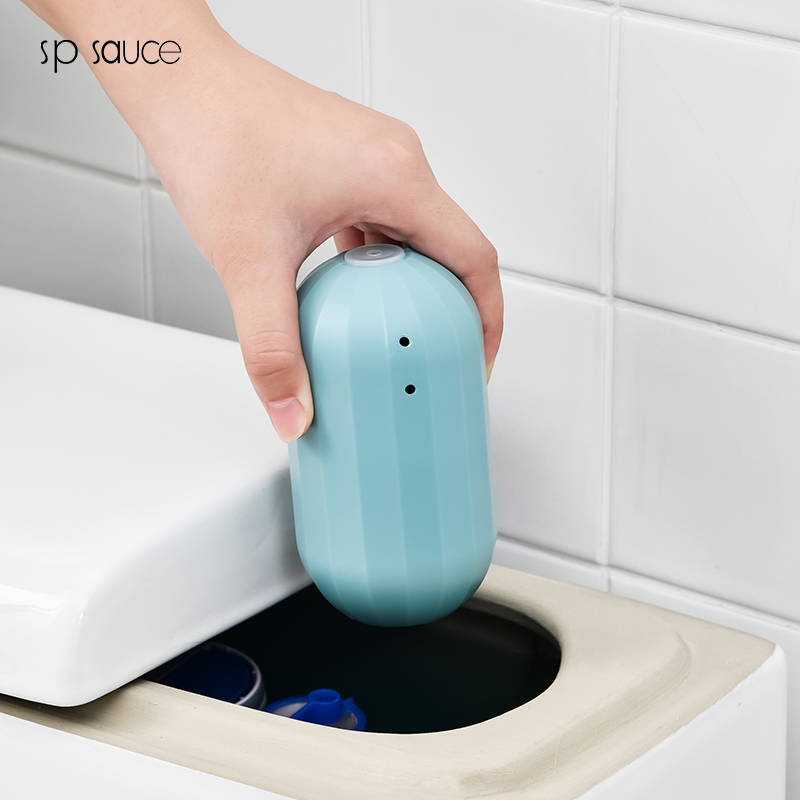 日本洁厕灵马桶清洁剂蓝泡泡除臭厕所去异味洁厕宝强力去黄去污垢