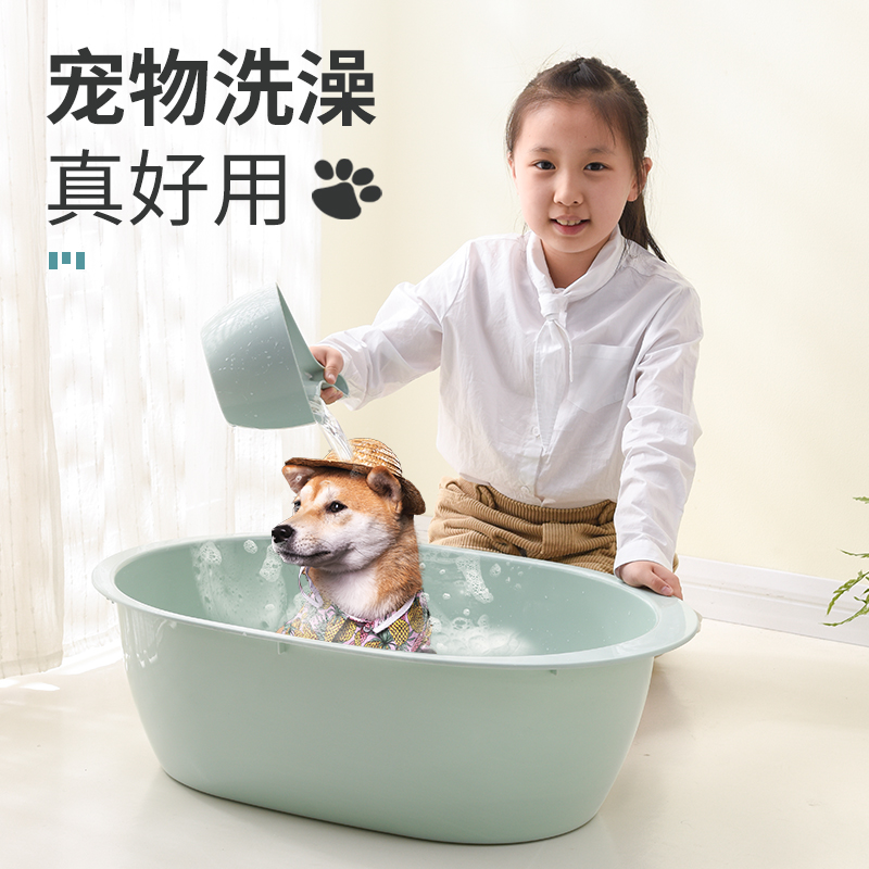 宠物狗狗洗澡盆猫咪中大小型犬金毛狗狗专用游泳池浴缸洗澡桶浴盆