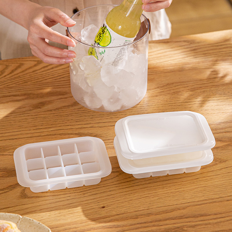 冰块模具家用食品硅胶冰格冰箱制冰盒婴儿辅食冷冻冰球冻冰储冰盒