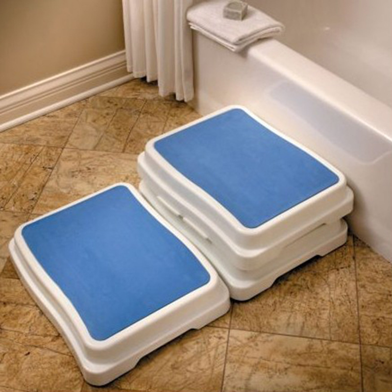 浴室踏梯浴缸垫高脚凳老人卫生间老年人洗手间防滑脚踏板踏步梯子