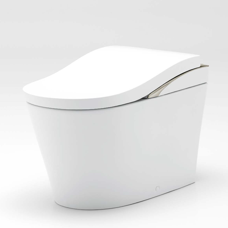 日本代购TOTO NEOREST一体式抽水马桶卫洗丽 无水箱自动开合 加热