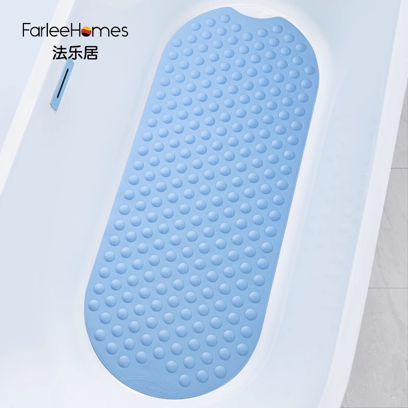 新升级浴室防滑脚垫家用卫浴防滑地垫 防霉抗菌垫子环保TPE浴缸垫