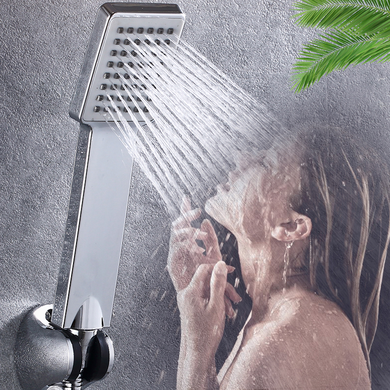 方形淋浴花洒喷头软管套装酒店宾馆旅馆社家用洗澡热水器淋雨蓬头