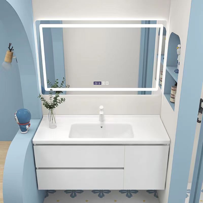 9ZRT长宽卫生间镜柜组合一体陶瓷浴室柜实木卫浴68公分78cm88厘米