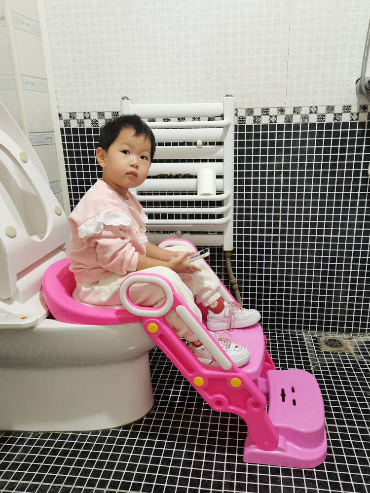 智能马桶儿童马桶坐便器楼梯男宝宝坐便圈垫女孩厕所辅助神器尿桶