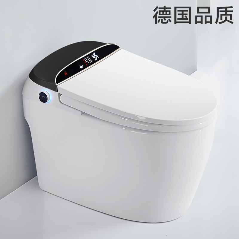 全自动智能马桶一体式家用坐便器无水箱遥控冲洗烘干可墙排座便器