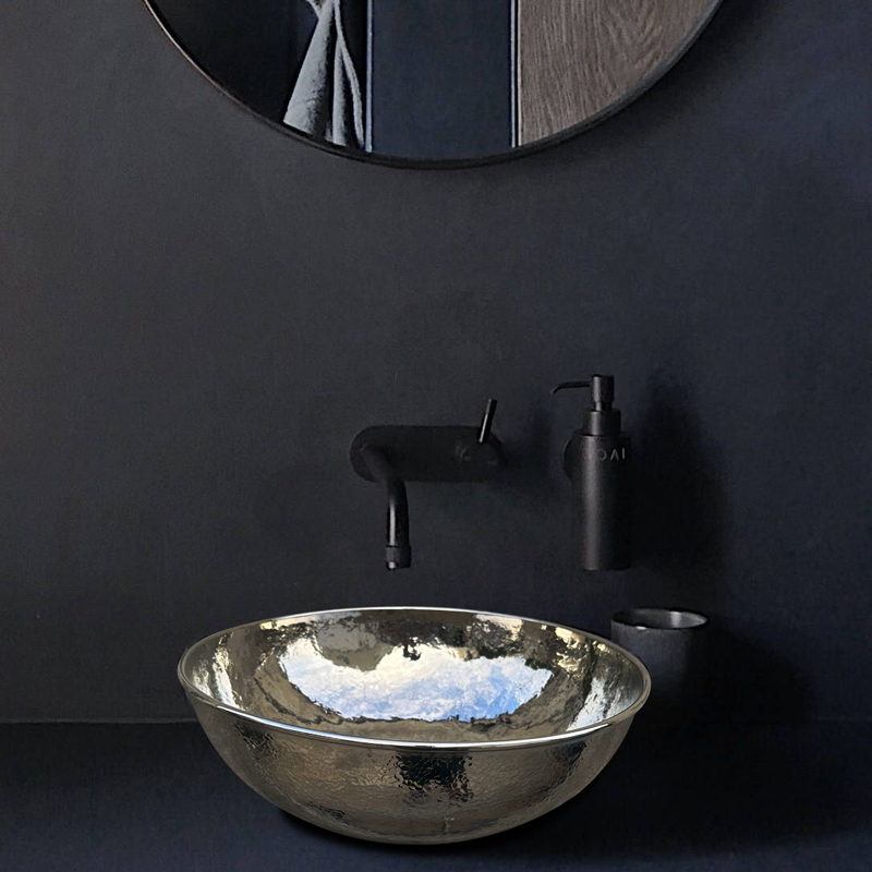 复古台上盆铜洗手盆个性欧式艺术金属卫生间单个洗脸盆银色水池盆