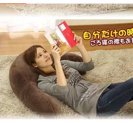 正品日本木晖 超舒适超大 小熊抱枕 腰枕椅子沙发垫 坐垫 靠垫