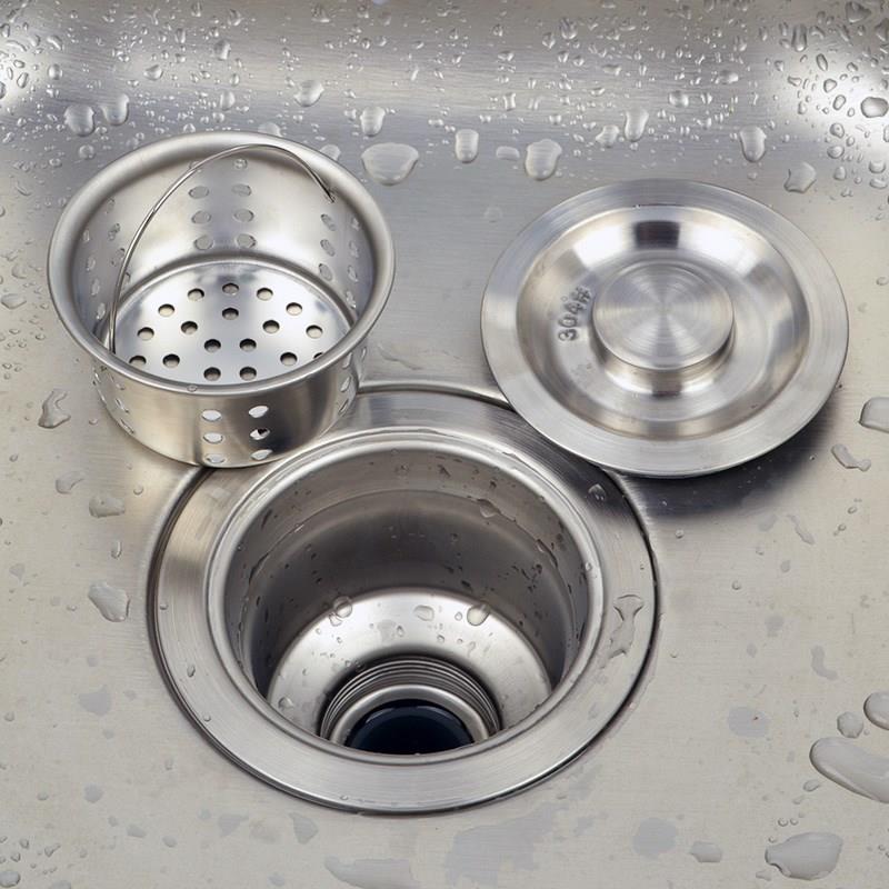 现货速发水槽下水器提篮厨房洗碗池洗菜盆水池过滤网堵水塞子盖子