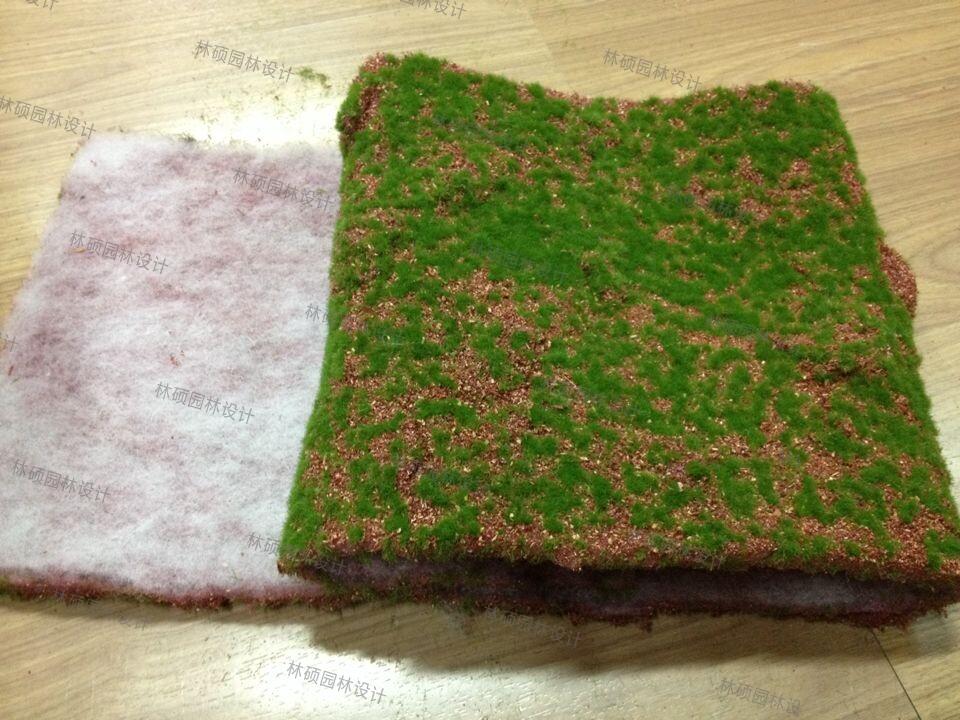仿真草坪塑料人工假草皮人造植毛石地毯 绿植楼顶阳台苔藓背景墙