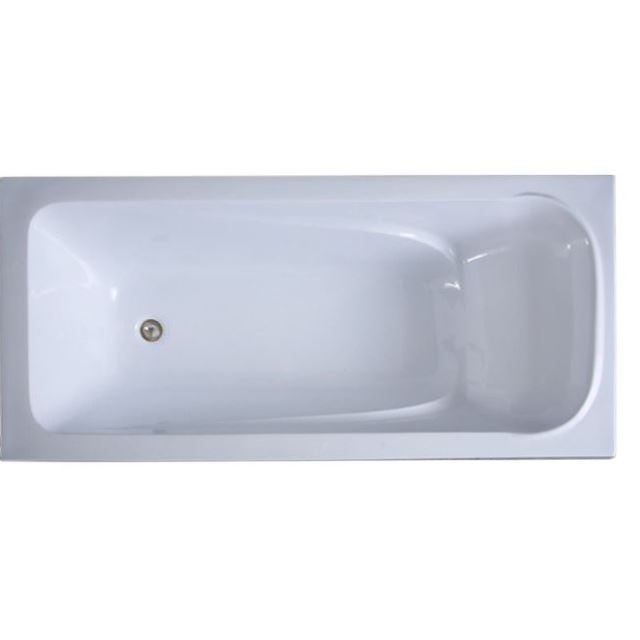 直销陶瓷浴缸家用加厚嵌入式亚克力方形浴盆普通浴T缸浴池独立式