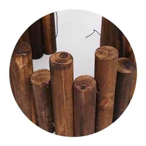 极速创意创意柱子暖气管绿植假树燃气管假仿真树皮包假花墙面下水