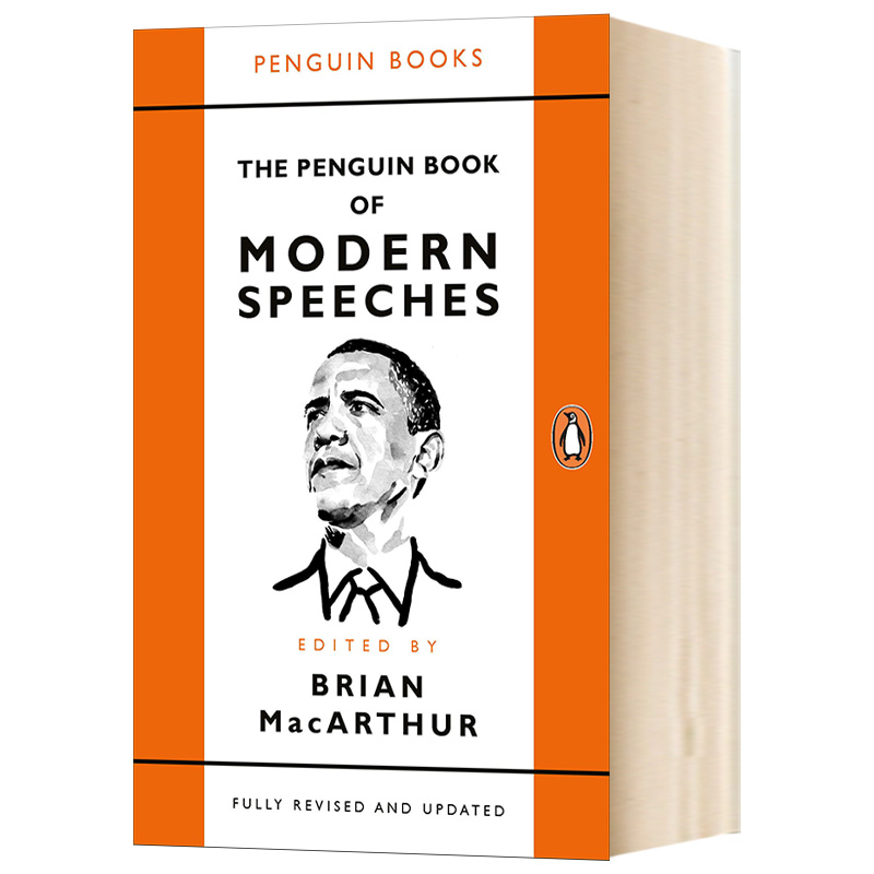 企鹅现代演讲合集 The Penguin Book of Modern Speeches 英文原版书 名人演讲稿 沟通演讲书 进口英语书籍 Brian MacArthur