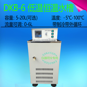DKB-6低温恒温水槽 带制冷低温槽 流量可调带内外循环零下5度