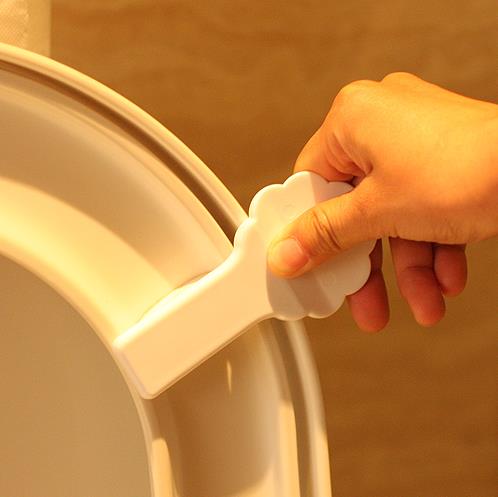 日本马桶揭盖器家用厕所卫生间坐便器翻盖提手马桶圈把手提盖器