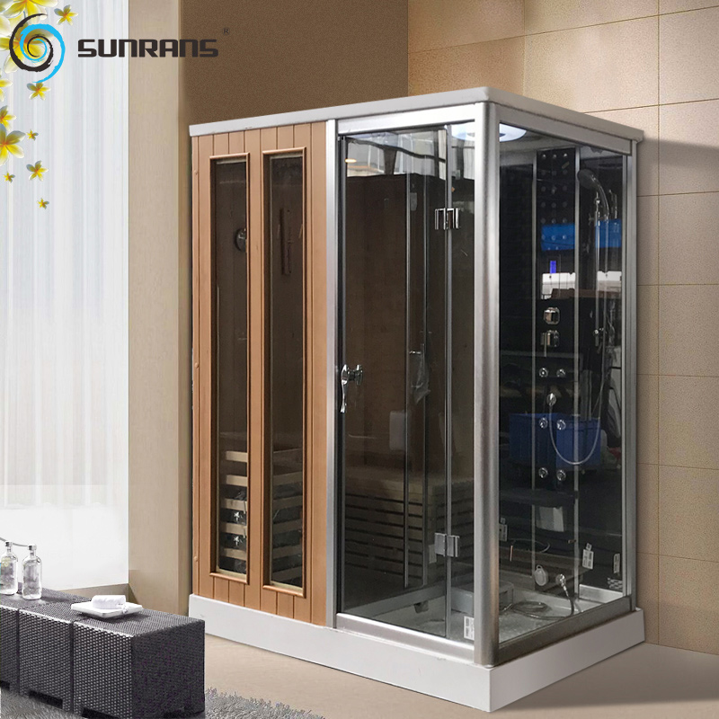 尚雷仕淋浴房整体家用干蒸淋浴一体桑拿房智能蒸汽房干湿分离浴室