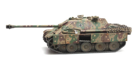 【缺】18年 HO Artitec上色成品二戰德軍獵豹驅逐戰車系列