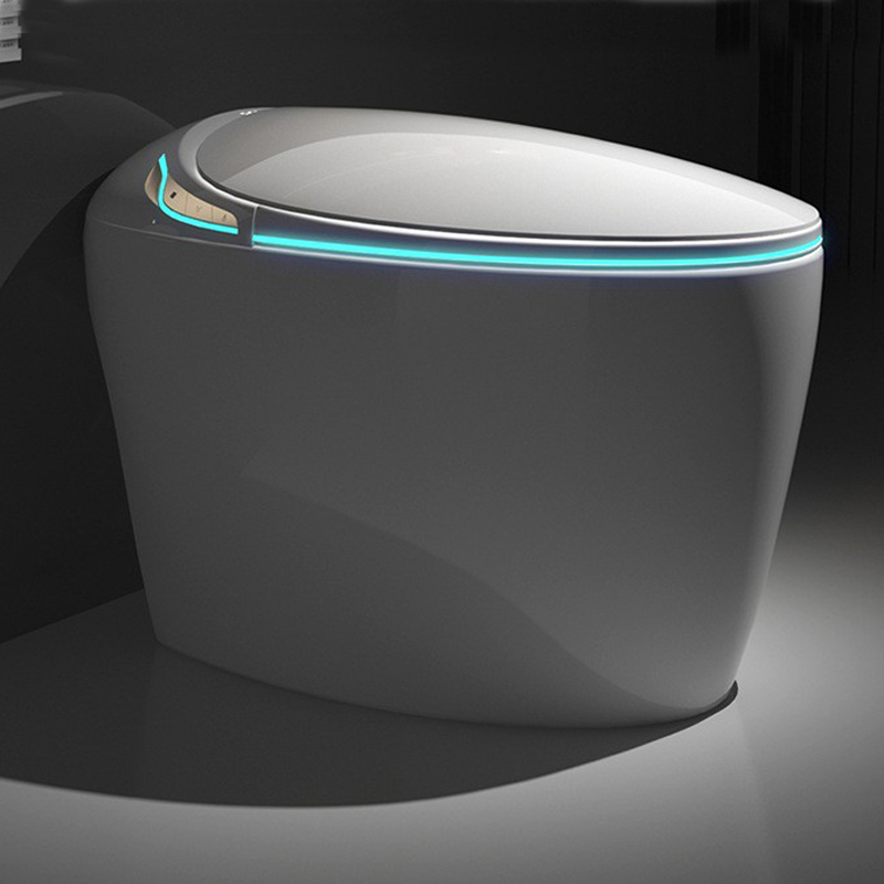 马桶智能家用一体式全自动翻盖无水压限制蛋型即热式坐厕坐便器