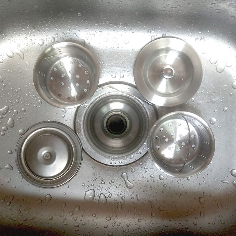 水槽漏斗下水器盖子过滤提篮洗菜盆塞子洗碗池提笼水池堵水盖配件