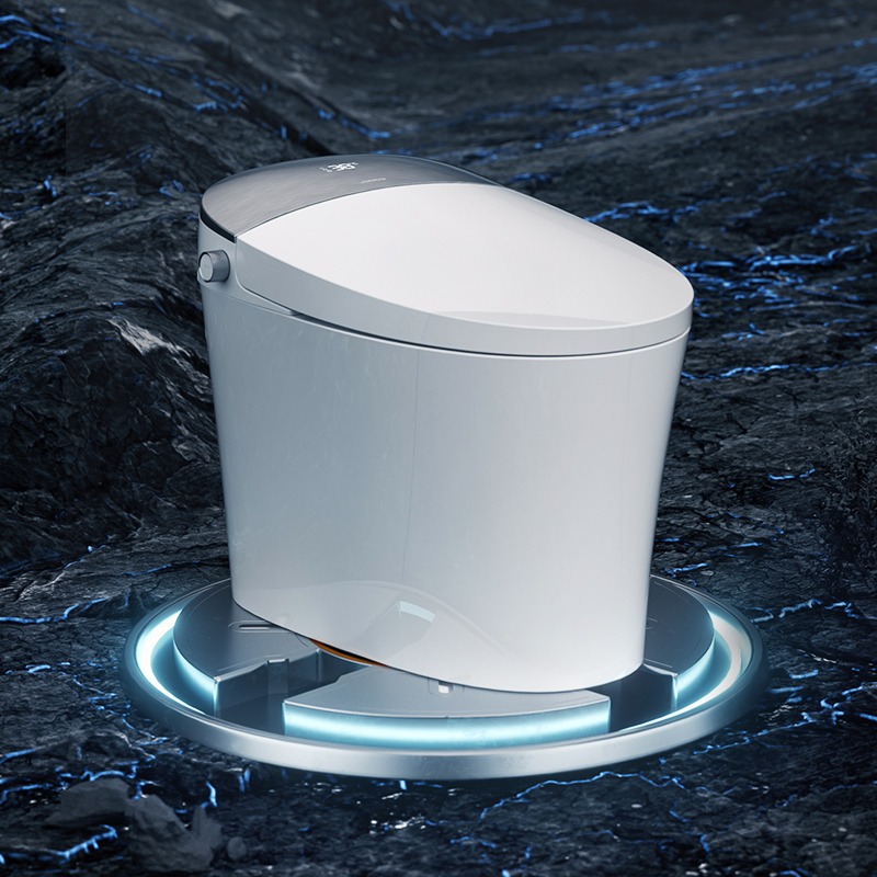 【直播秒杀】九牧卫浴智能马桶一体全自动翻盖感应电动坐便器S700