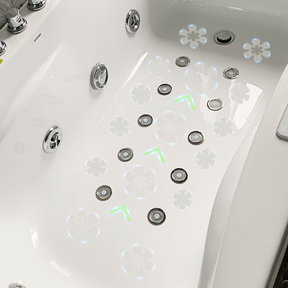 浴缸防滑贴淋浴洗澡瓷砖地板止滑地垫浴室防水防滑条不积水易干燥